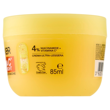 Garnier Vitamina C* Fresh & Bright Sorbetto Idratante Anti-Macchie 85 ml